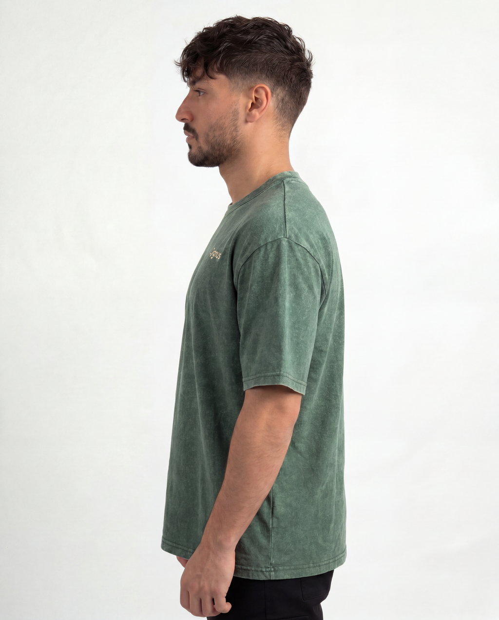 Green Vintage Washed Tee shirt