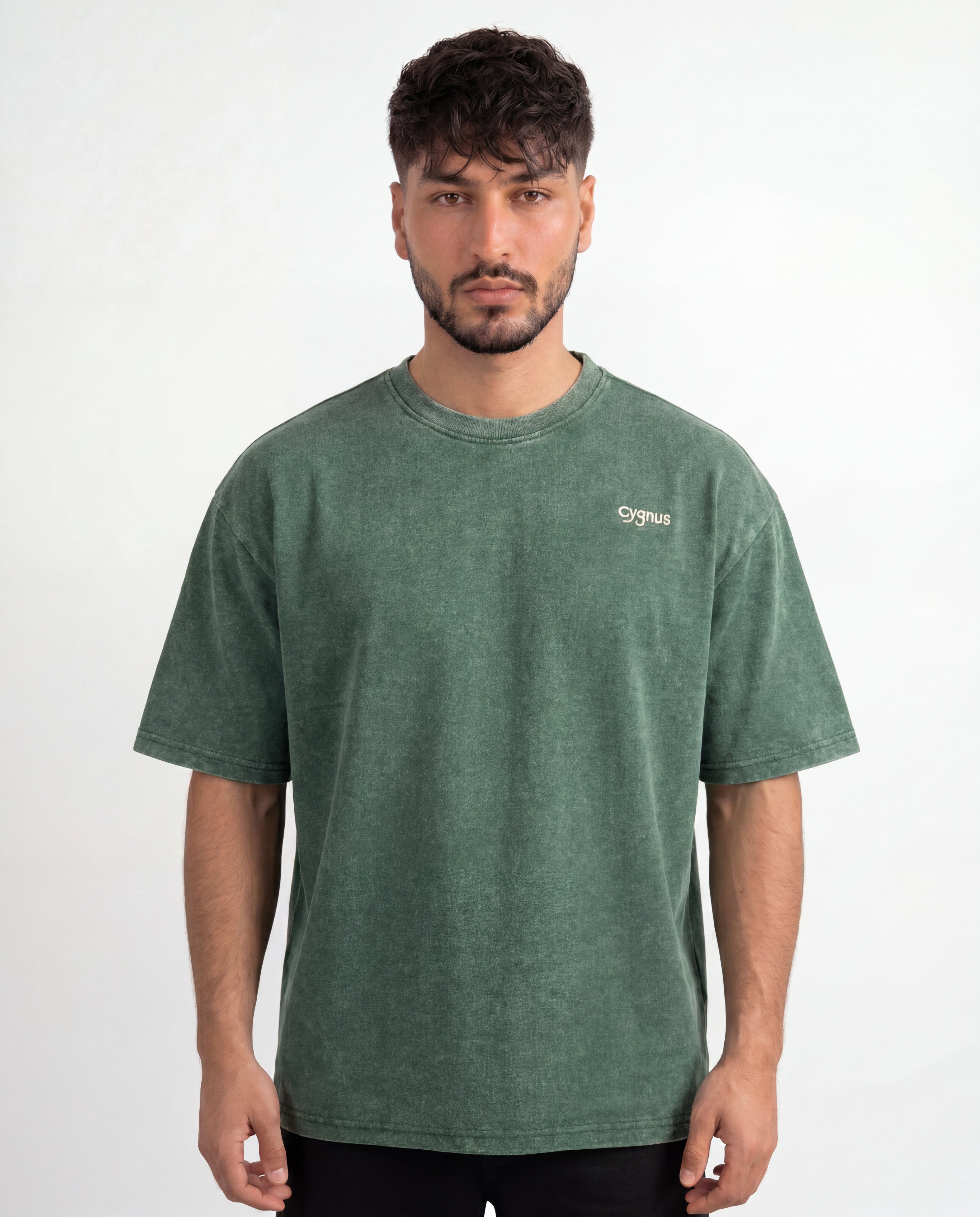 Green Vintage Washed Tee shirt