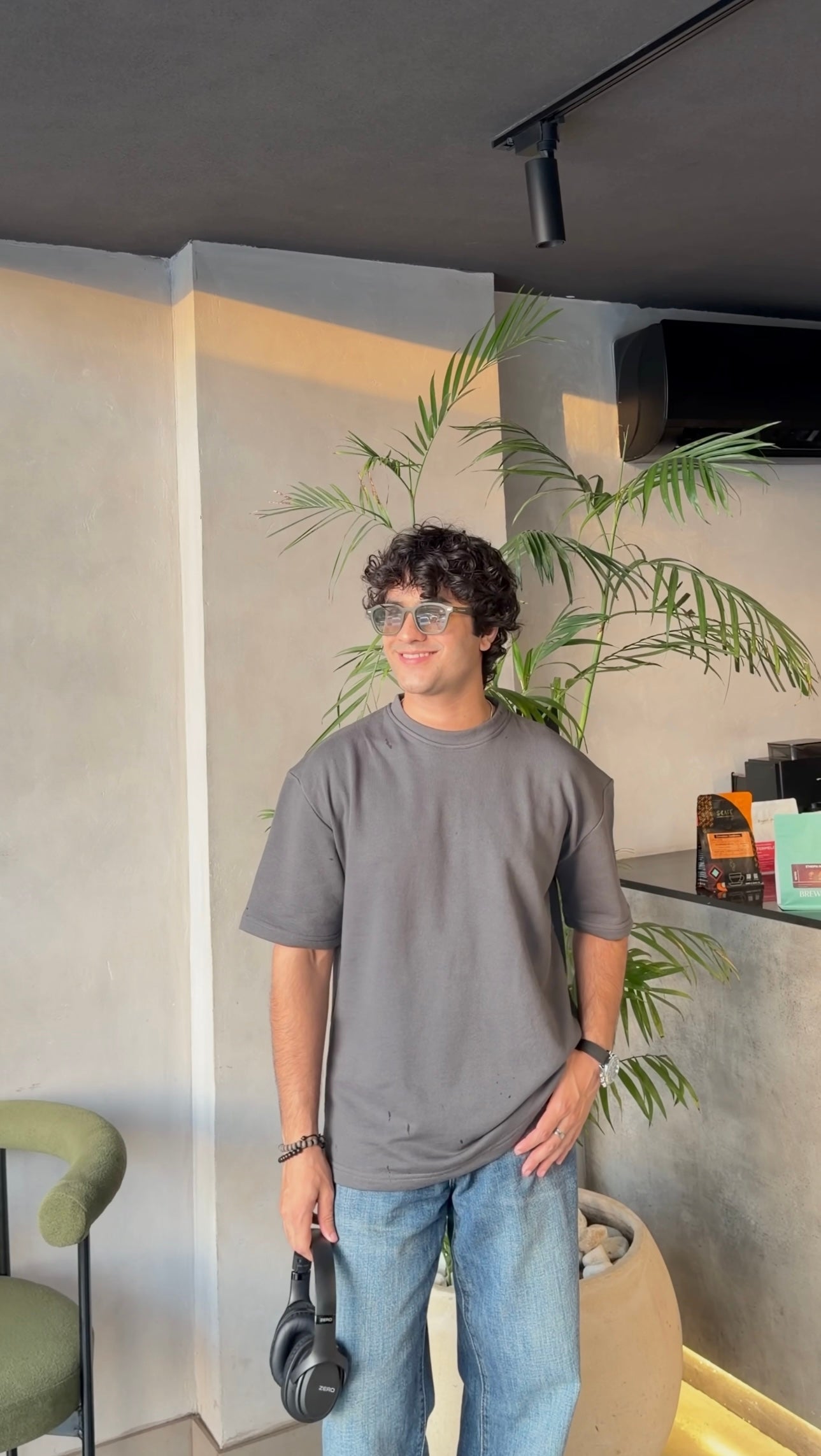 Charcoal Essential Premium Tee Shirt