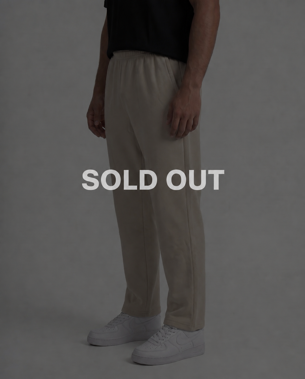 Cream Live-In Terry pant