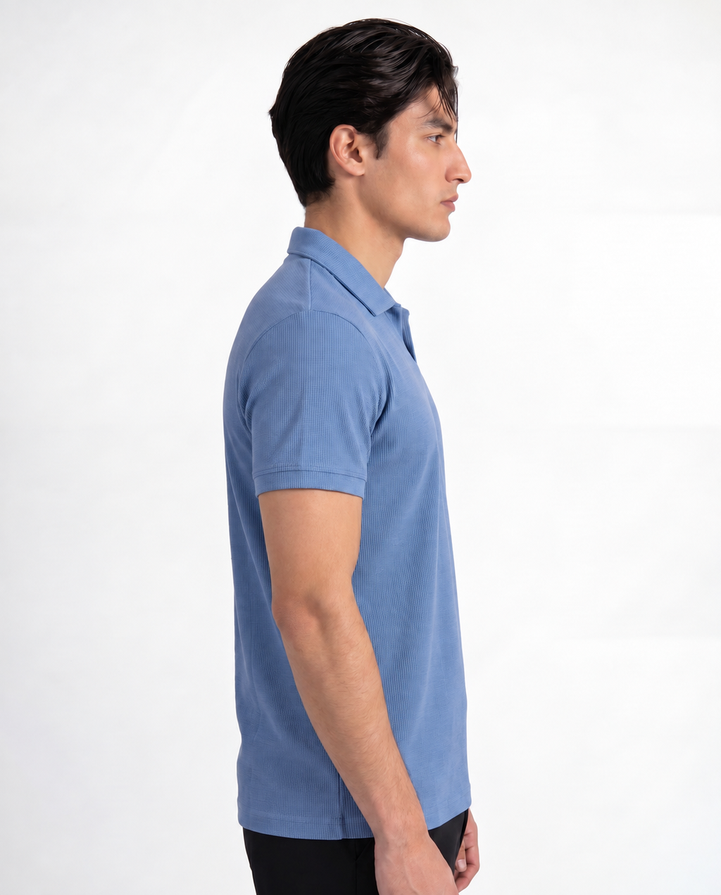 Metro Blue Signature Cotton Polo