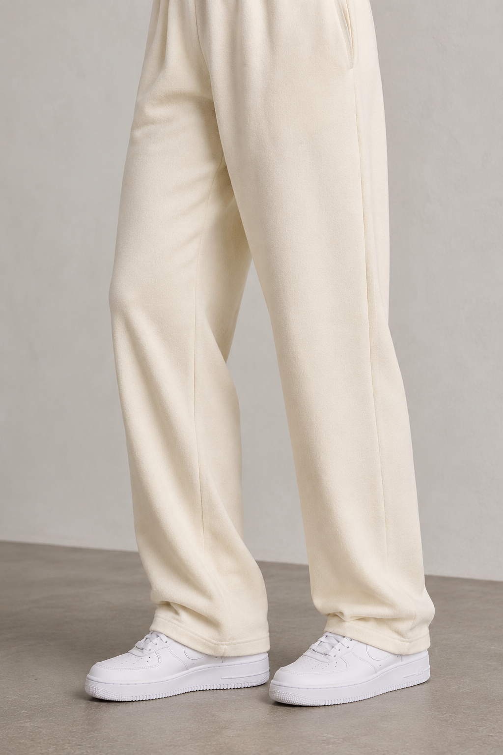 Plain Cream Trouser