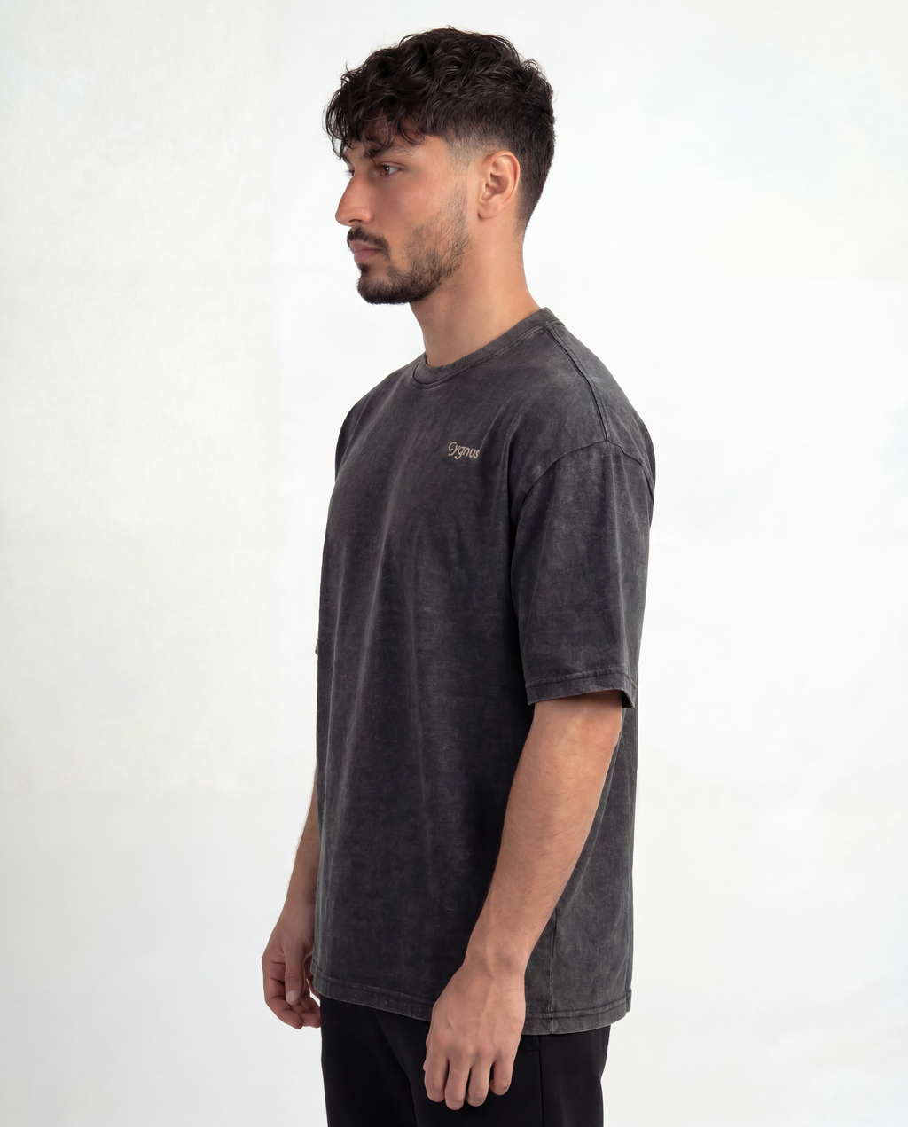Charcoal Vintage Washed Tee shirt