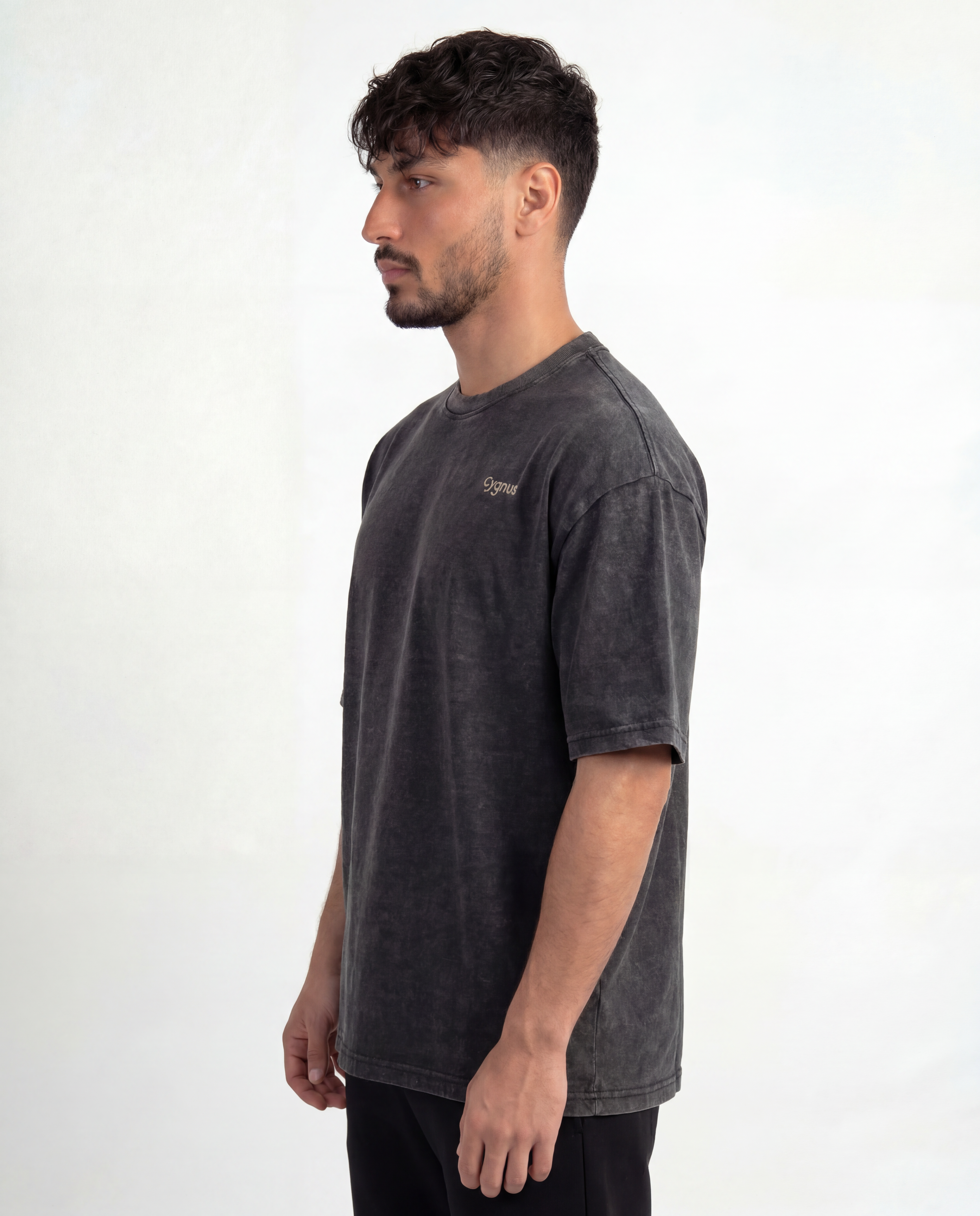 Charcoal Vintage Washed Tee shirt