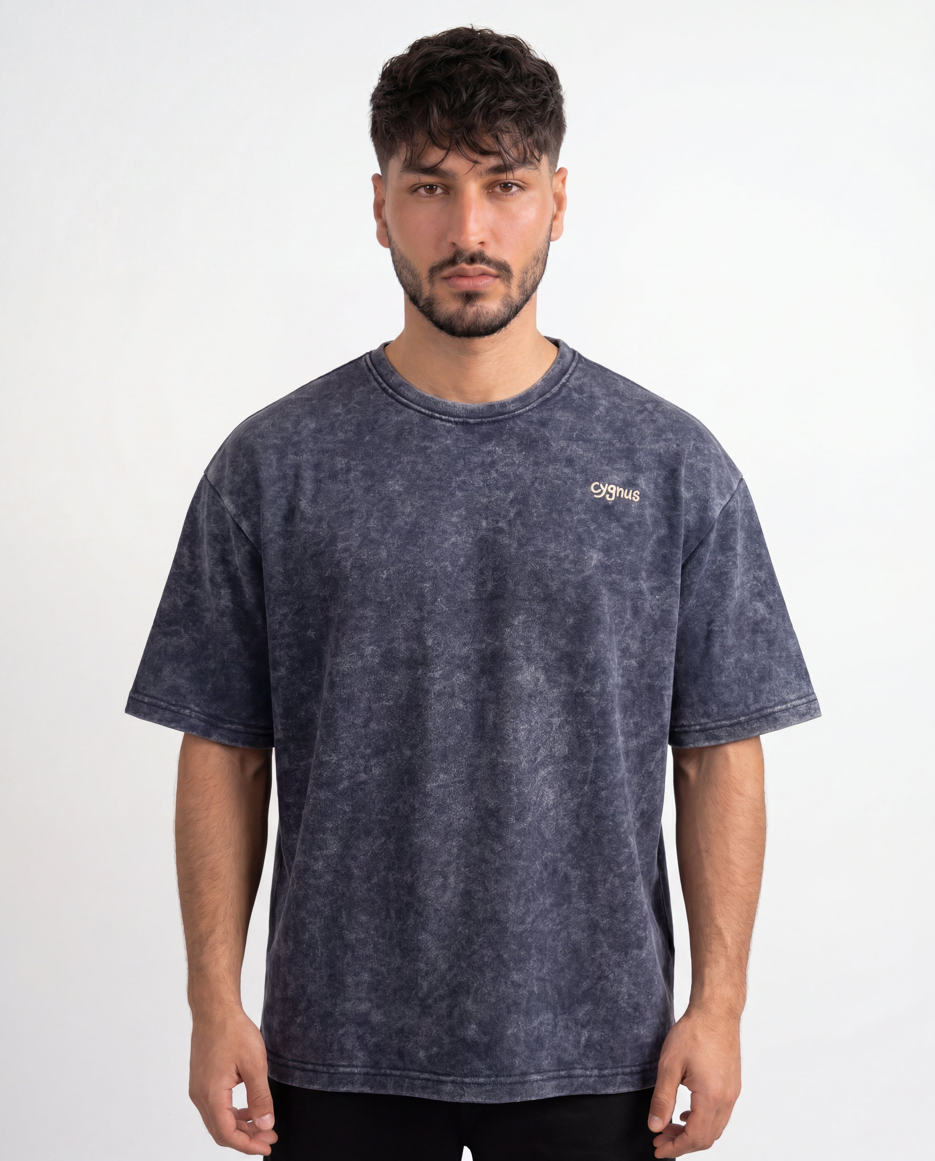 Navy Vintage Washed Tee Shirt
