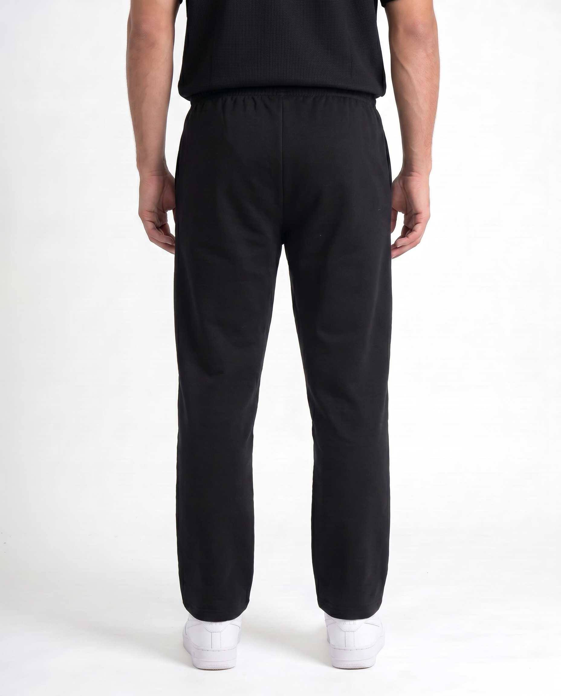 Black Live-In Terry Pant