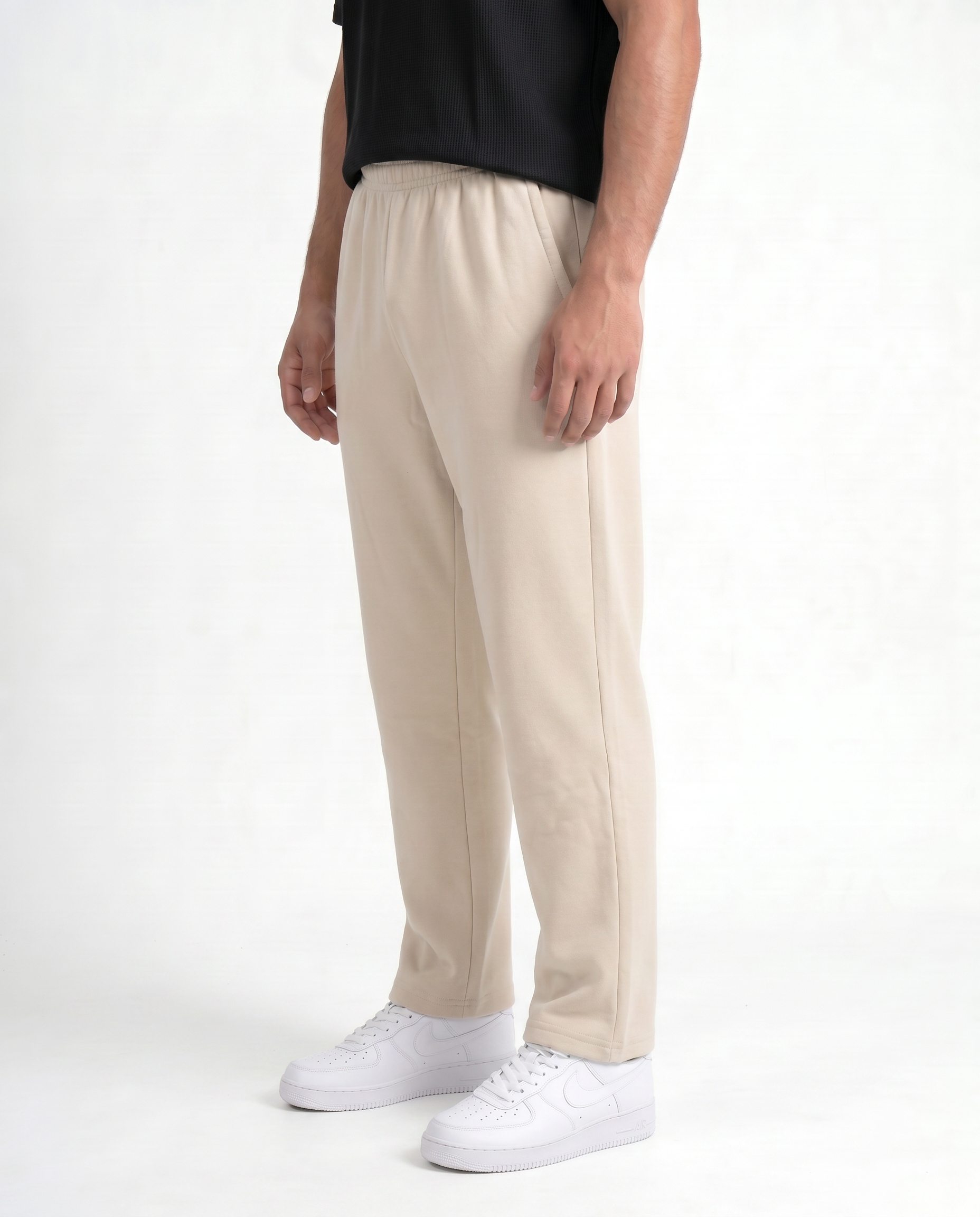 Cream Live-In Terry pant