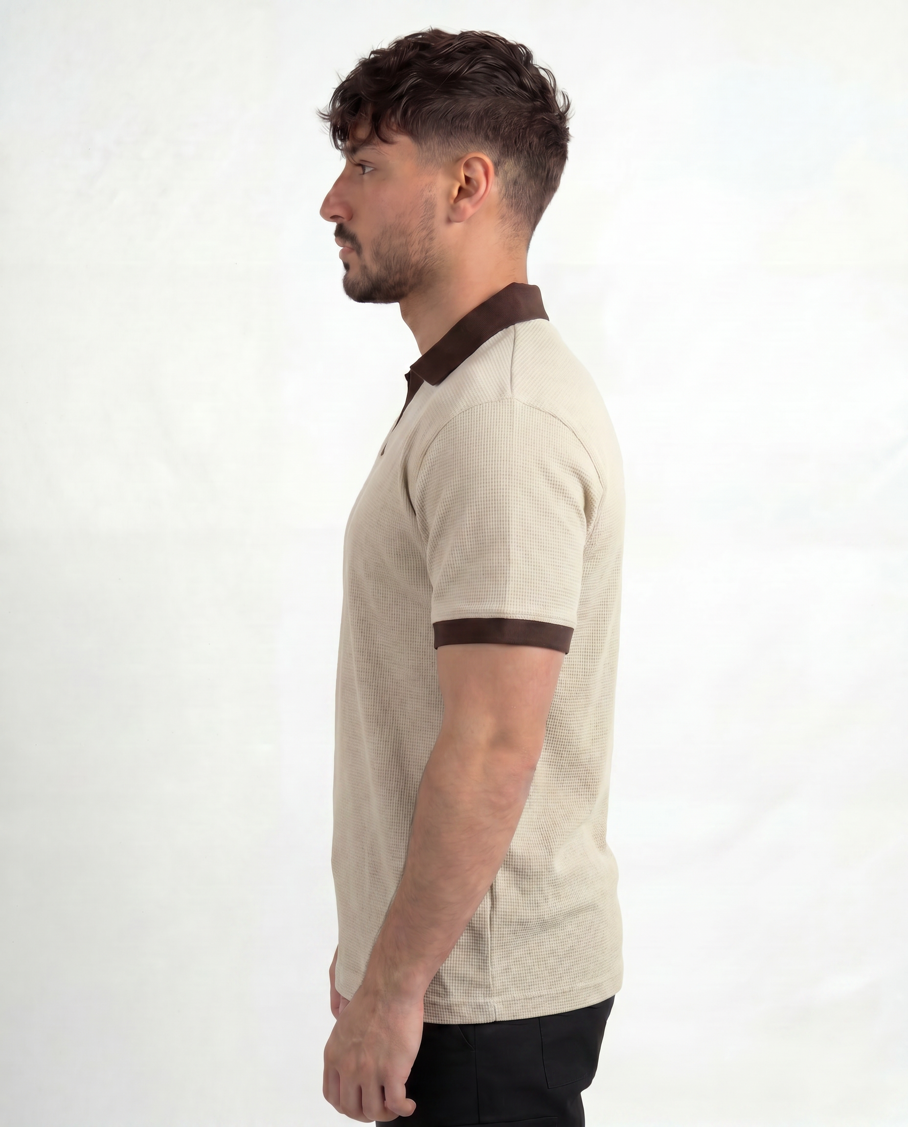 Cream Signature Cotton Polo