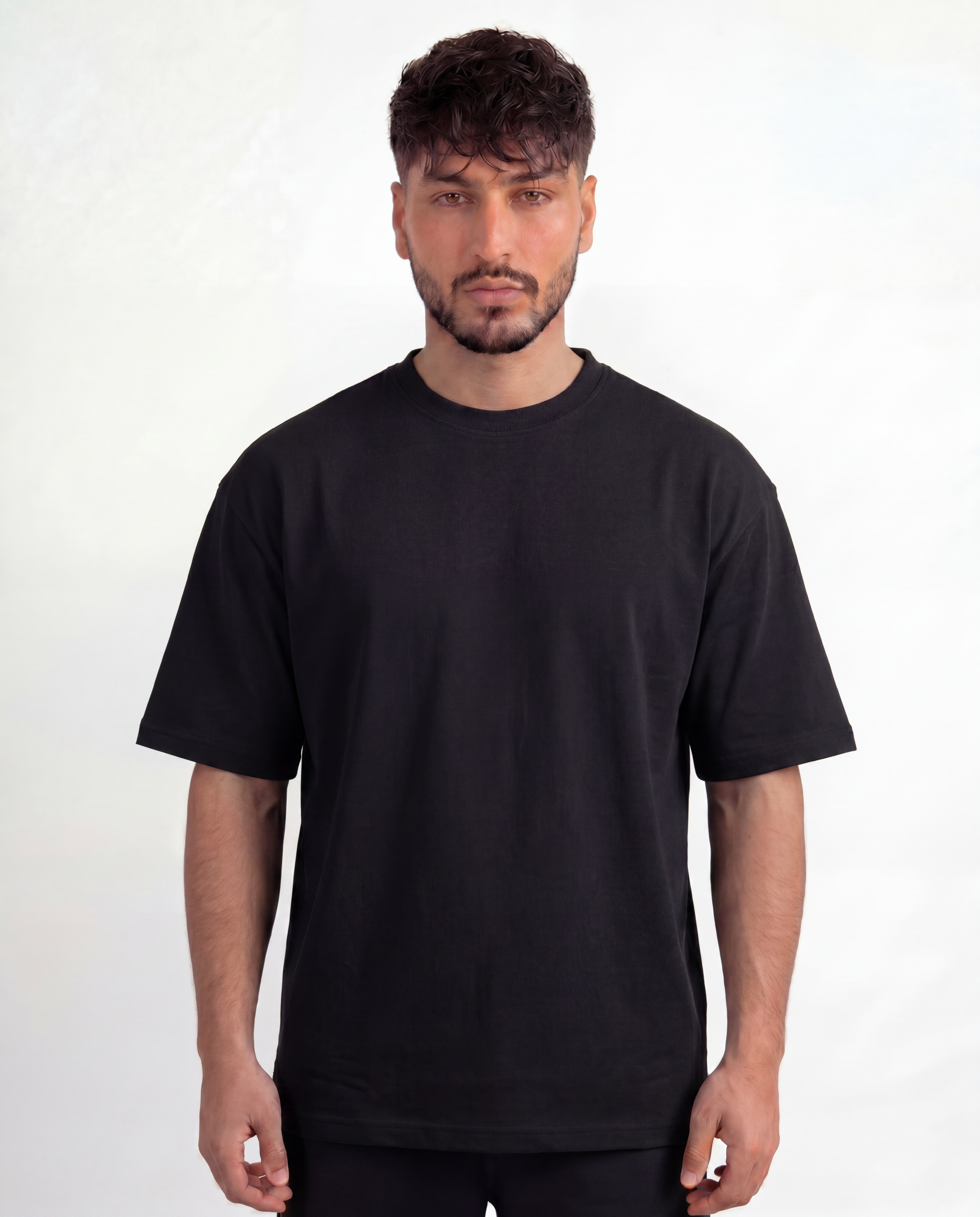 Black Essential Premium Tee Shirt