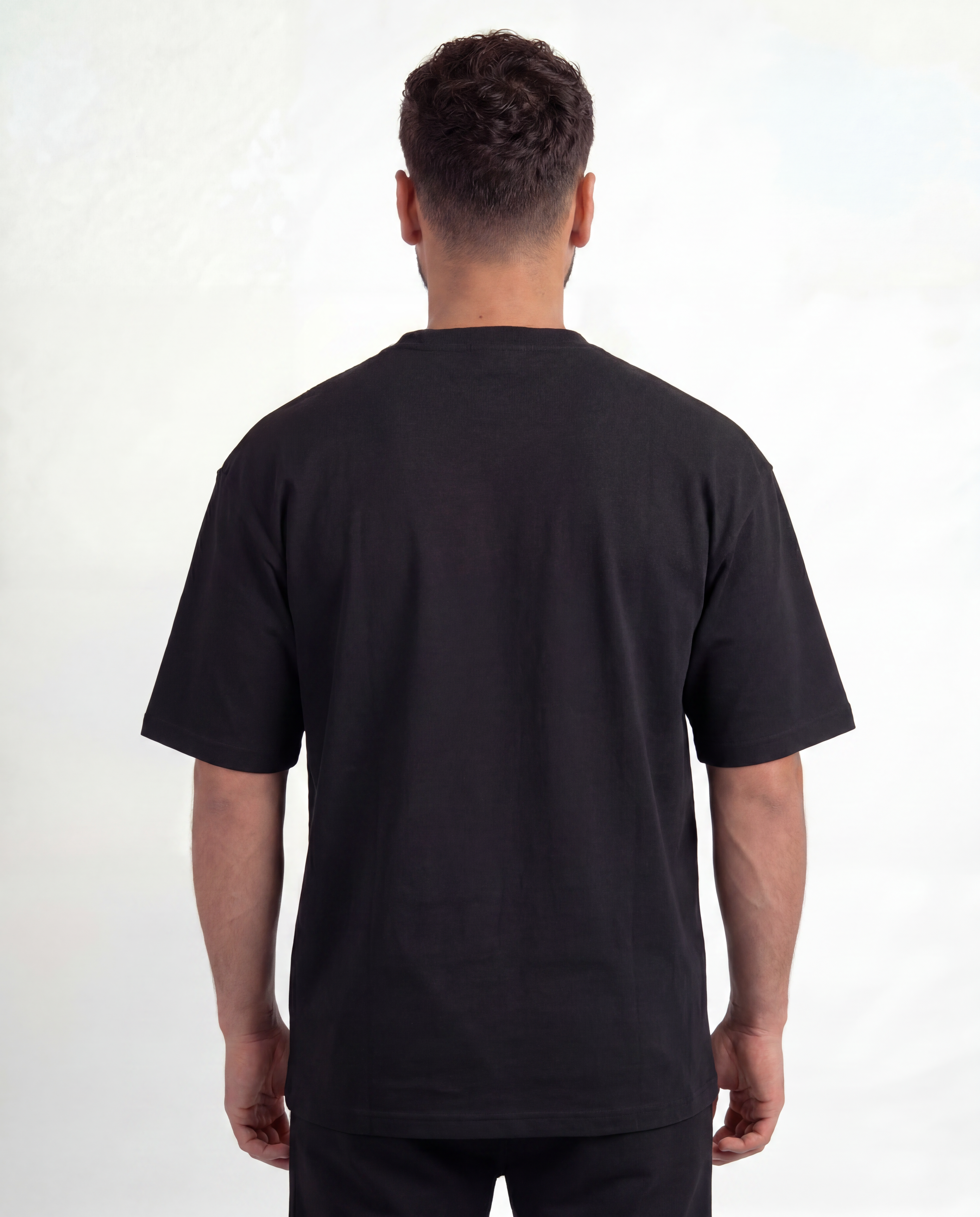 Black Essential Premium Tee Shirt
