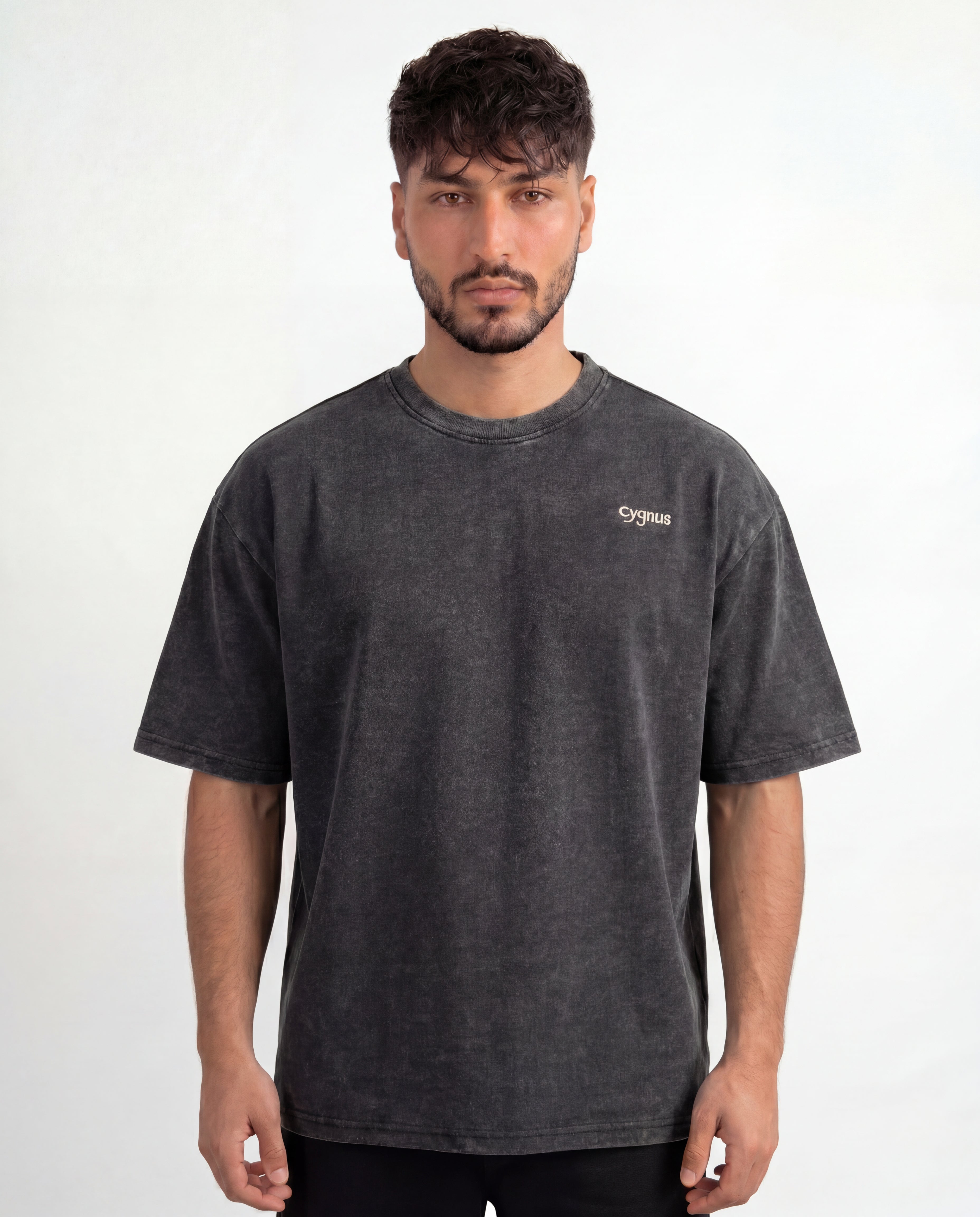 Charcoal Vintage Washed Tee shirt