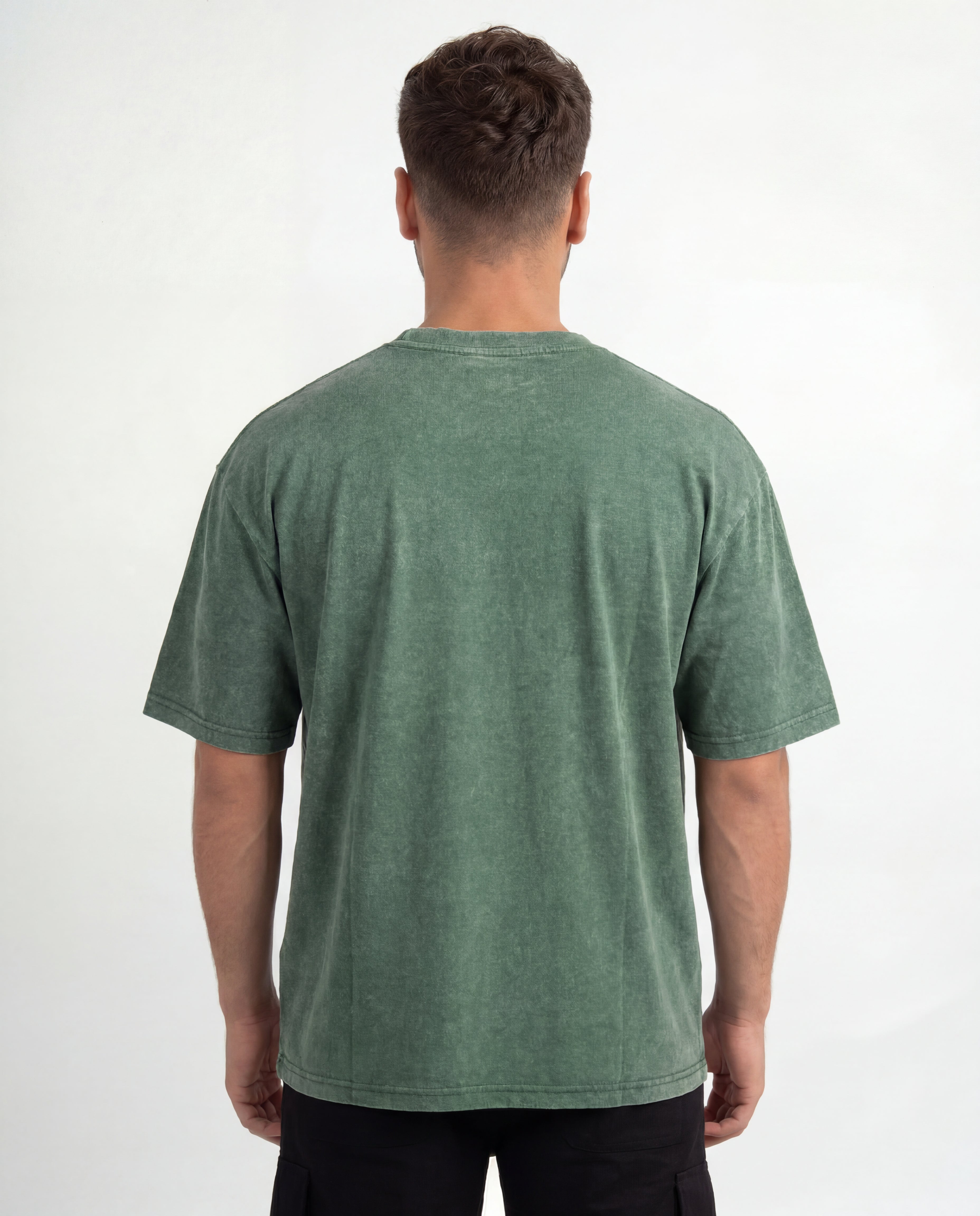 Green Vintage Washed Tee shirt
